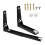 Microwave Oven Wall Mount Bracket Stainless Steel Black 1 6
