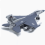 F16 Jet Alloy Model 1/100 Scale with Lights Sound Stand 6
