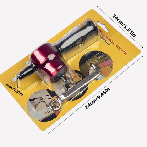 Metal Sheet Nibbler Cutter Electric Drill Attachment for 1