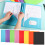 Plastic Prong Folders with 2 Pockets Heavy Duty Letter Size 4