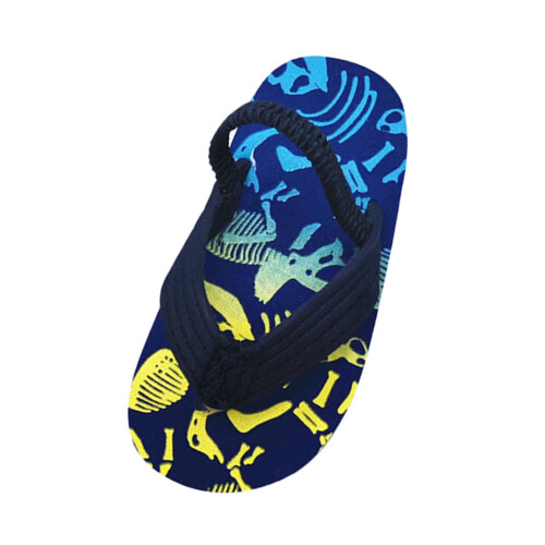 Kids Flip-Flop Jelly Sandals Size 11 Adjustable Elastic 2