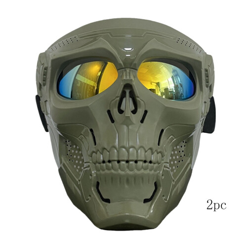 Motorcycle Shield Windproof Riding Glasses 2 pcs 1