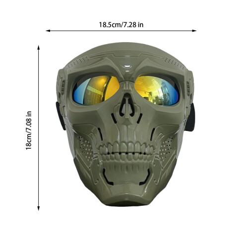 Motorcycle Shield Windproof Riding Glasses 2 pcs 2