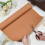 Leather Stiffener Roll Sandy Brown 59x15.7 in 1 mm 3
