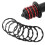 Bicycle Grooved Cushion Ring Bottom Bracket Spacer 7 Sizes 7