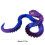3D Printed Snake Hand Toy with Movable Joints and Realistic 6