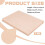 PapayaWhip polyester brushed doll fabric 100x150cm 2