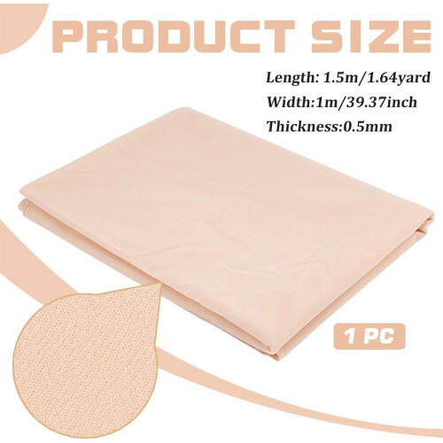 PapayaWhip polyester brushed doll fabric 100x150cm 1