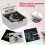 Reflective Scratch Art Paper Mini Notes with Black Coating 7