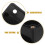 Black Plastic Weatherproof Junction Box for Outdoor Use 3