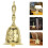 Handheld Vintage Hand Bell Copper Alloy 1 Piece 5