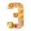 Wooden serving board for fruit cheese and vegetables 11.6 4