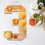 Wooden serving board for fruit cheese and vegetables 11.6 5