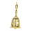 Handheld Vintage Hand Bell Copper Alloy 1 Piece 6