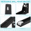 Microwave Oven Wall Mount Bracket Stainless Steel Black 1 3