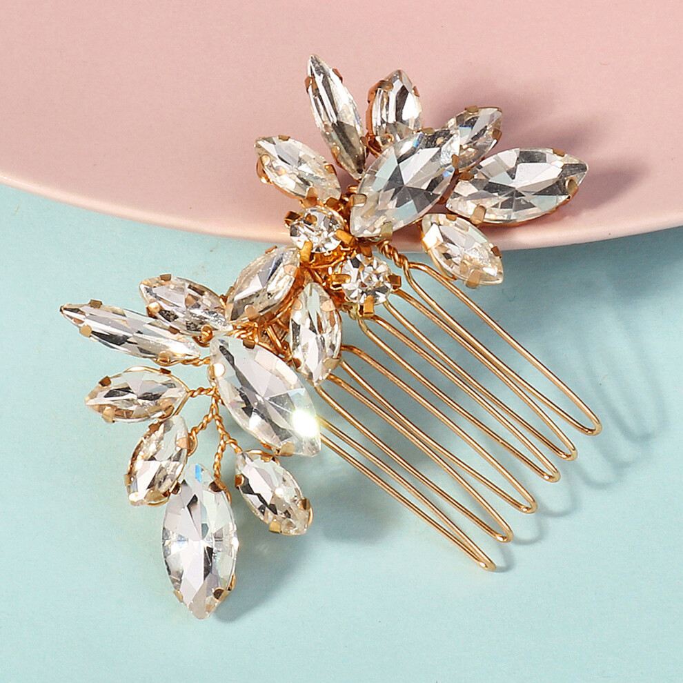 Photos - Comb Rhinestone Alloy Hair  for Women, Party Accessory