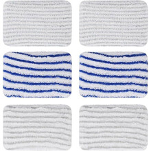 Lot de 6 chiffons de nettoyage vapeur, accessoires pour balai vapeur Rowenta Clean & Steam ZR8500