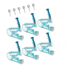 Kit de perçage d'oreilles SPECOOL - 6 pièces - Acier inoxydable - Sûr et indolore - Stérilisé