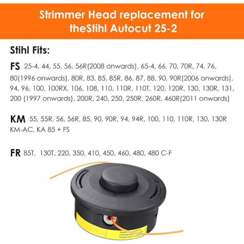 Freischneiderkopf – Stihl – Auto Cut 25-2 – Universal – 2 Stück – 10.000 U/min 1