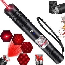 Laserpointer - ROOD - 1mW - Groot bereik 10 km - USB-opladen - Nieuw model