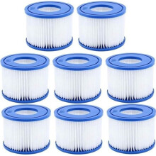 Poolfilter – WASDK – Typ VI – 8 Stück – Für Bestway Spa – Poolpflege