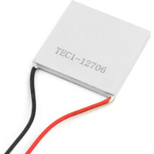 Módulo Peltier TEC1-12706, placa de enfriamiento termoeléctrica de 12 V y 60 W.