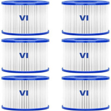 Allassuodatin - Bestway - 58323 - 6 kpl pakkaus - tyyppi VI - yhteensopiva Lay-Z-Span kanssa
