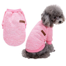 Dog Sweater Knit Vest Warm Soft Windproof Small Breeds