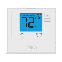 CintBllTer Pro1 T721 Heat Pump Thermostat Blue