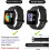 Ανταλλακτικό λουράκι - LECMACY - Mi Watch Lite - Πολύχρωμο - Σιλικόνη - Αδιάβροχο 4