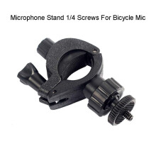 Portable Microphone Stand Holder with 1/4-inch Screw Mount