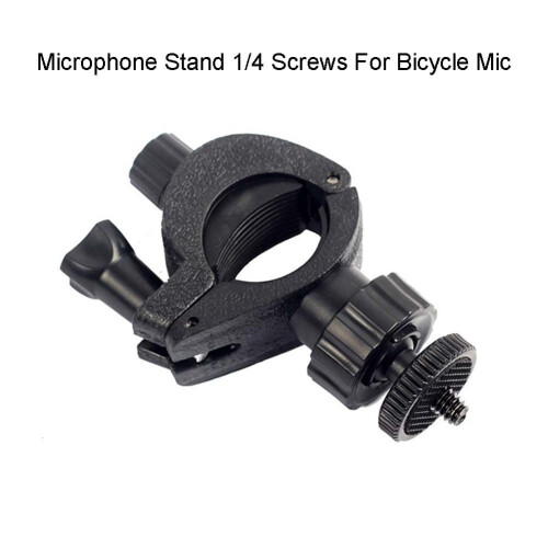 Portable Microphone Stand Holder with 1/4-inch Screw Mount
