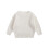 Knitted Sweater White Long Sleeve Crewneck Pullover for 1