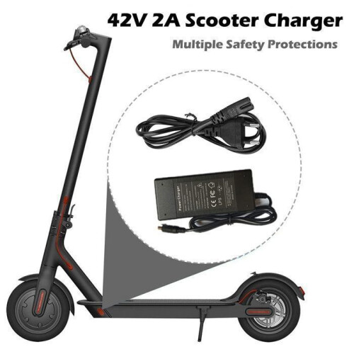 Φορτιστής ηλεκτρικού σκούτερ Xiaomi M365/Essential/1S/Pro/Pro2, γρήγορος φορτιστής 42V 2A, 2