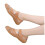 Women's perforated leather slip-ons breathable ballet flats 1