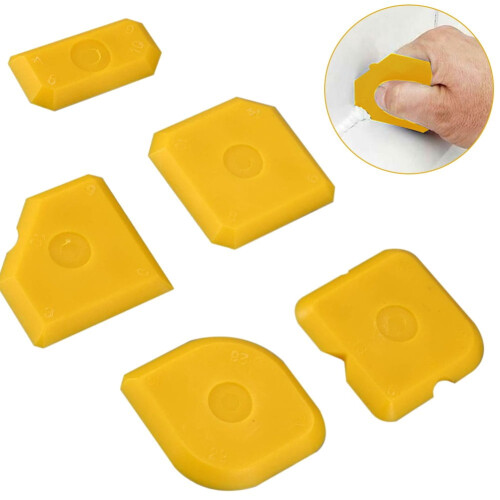 Silicone Sealant Spreader Tool Kit 5 Pcs 1