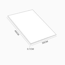 Chevron PVC foam board for sandbox construction DIY