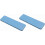 Wooden Cabinet Handles Blue Round Solid Wood Drawer Pulls 2 1