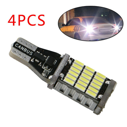 Car T15 W16W 921 LED Tail Light Bulb 4 pcs