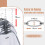 Space Saving Hangers Collapsible Metal 10 Pcs 6
