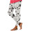 Women's Halloween Batwing Print Leggings Plus Size 1