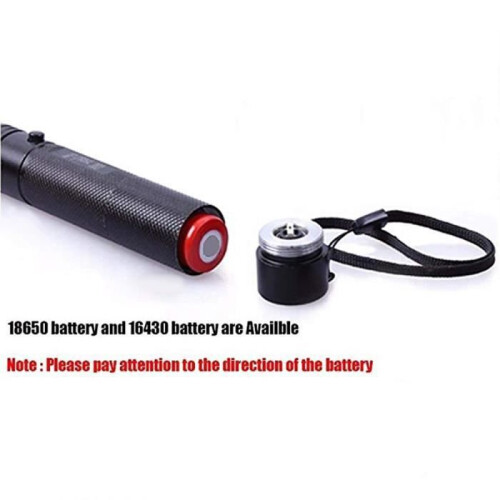8000m Red Laser Sighting Device, High Power Pointer, Adjustable Focus, 303 Laser Pen Head [42467BB] 1