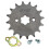 Motorcycle Front Engine Sprocket 16T 17mm for 50cc-160cc ATV 1