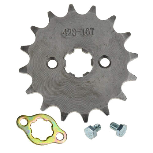 Motorcycle Front Engine Sprocket 16T 17mm for 50cc-160cc ATV
