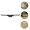 Bathroom Wall Light Over Mirror Modern ABS White 1 Pack 1
