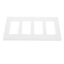 Light Switch Cover Plate Screwless 4-Gang