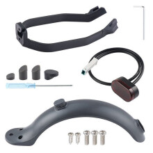 Rear Mudguard for Xiaomi M365/Pro Electric Scooter Accessory with Bracket and Light