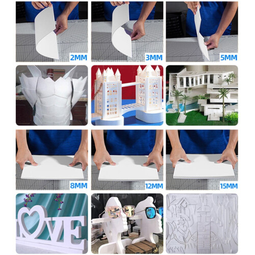 Chevron PVC foam board for sandbox construction DIY 1