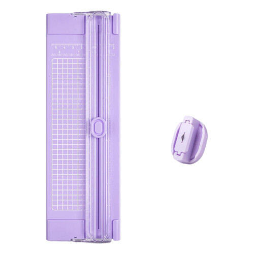 A4 Paper Cutter Mini Craft Trimmer Non-Slip Ruler