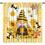 Yellow Check Bee Curtains with Gnome Honey Design Thermal 1